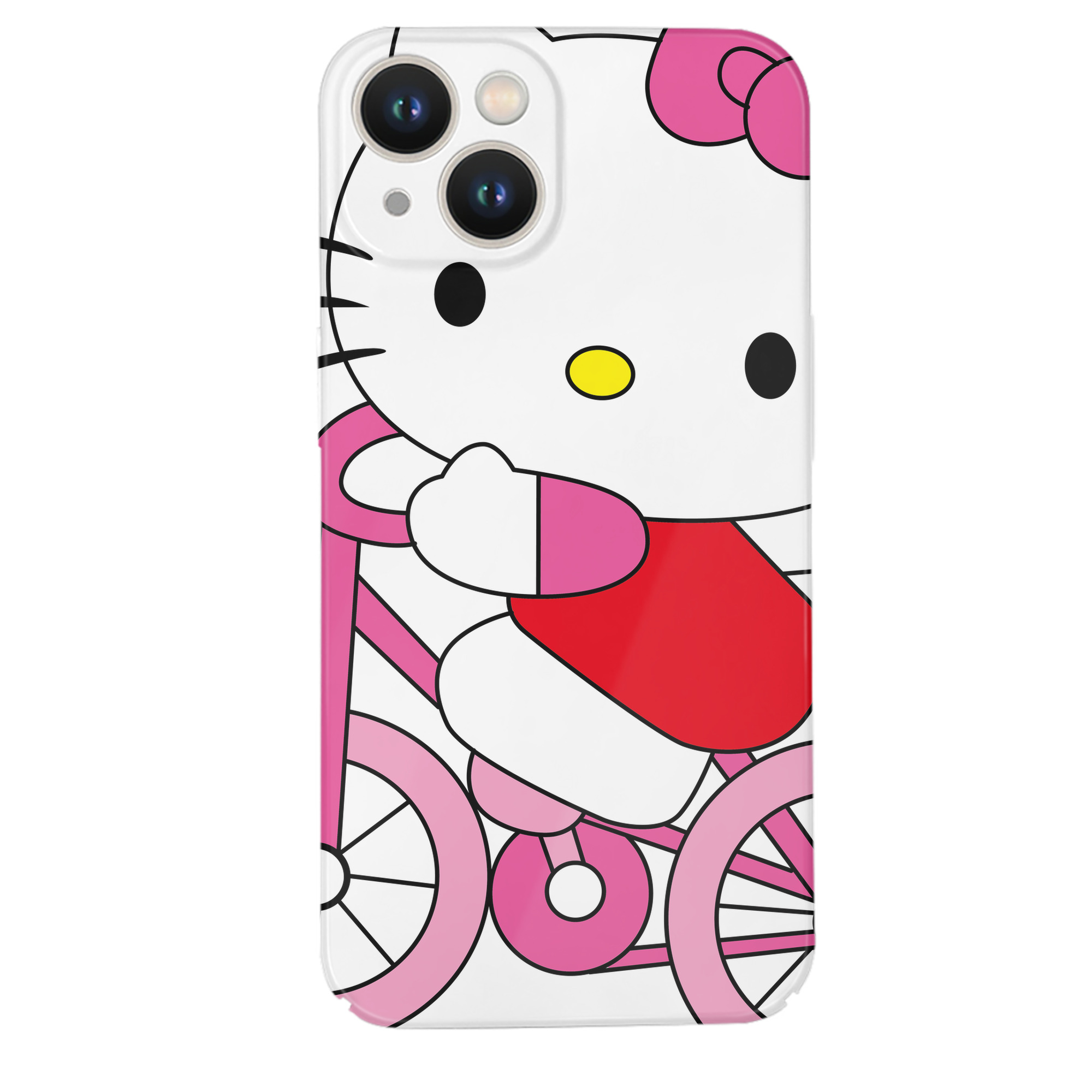 （画像用） Hello Kitty ハローキティ 【iPhone 14シリーズ対応】ハードケース